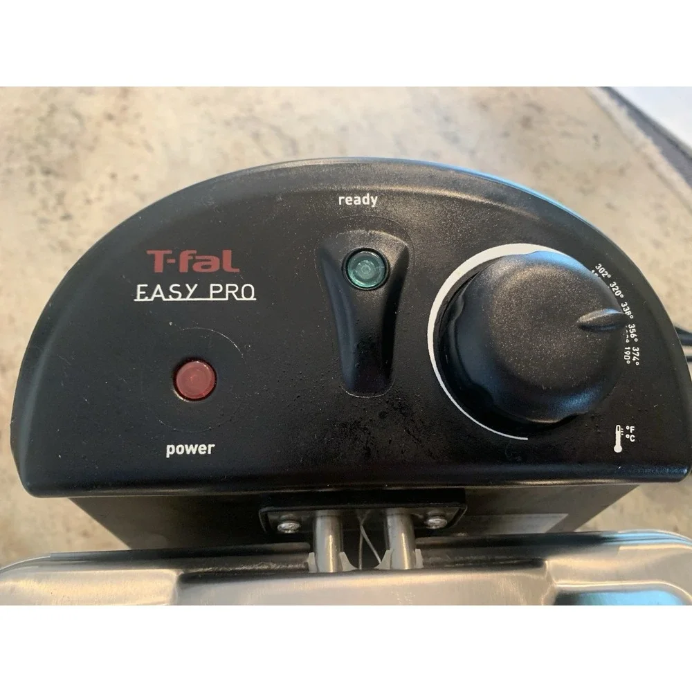 T-fal Easy Pro Deep Frying Machine FR101450 - 3L w/Helen Chen Stainless Steel‎